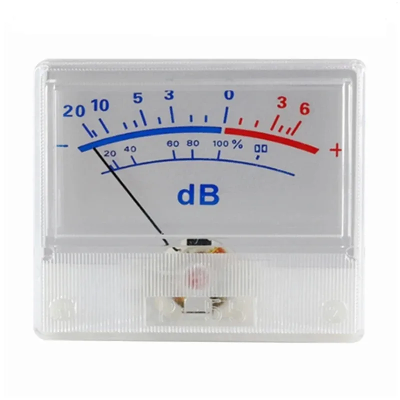 Professional High Precision Pointer VU Audio Power DB Level Indicator with Backlight