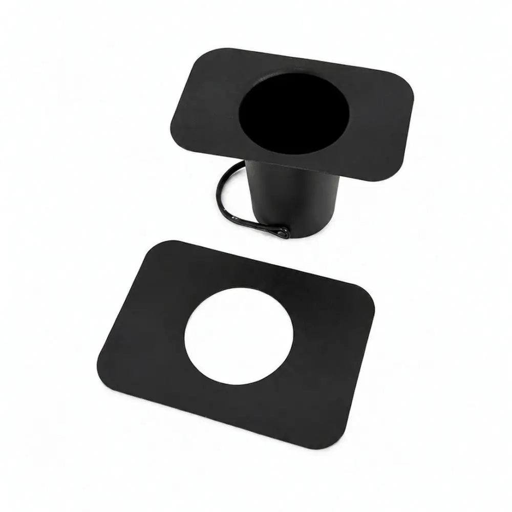 Sturdy Aluminum Rain Chain Gutter Adapter Connector For Roof Drainage System Reliable Home Improvement Accessory