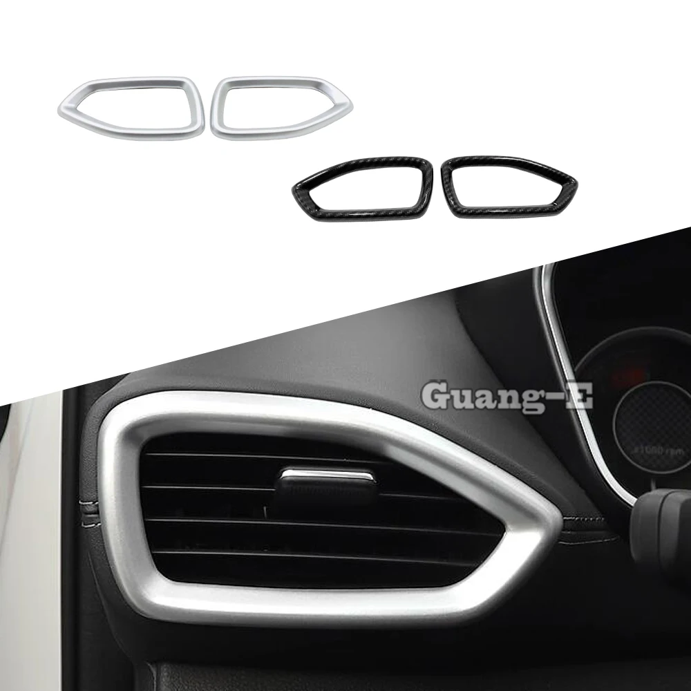 

Sticker Body Cover Garnish Detector Trim Front Air Condition Meter Outlet Vent For Hyundai Santa Fe SantaFe 2019 2020 2021-2024