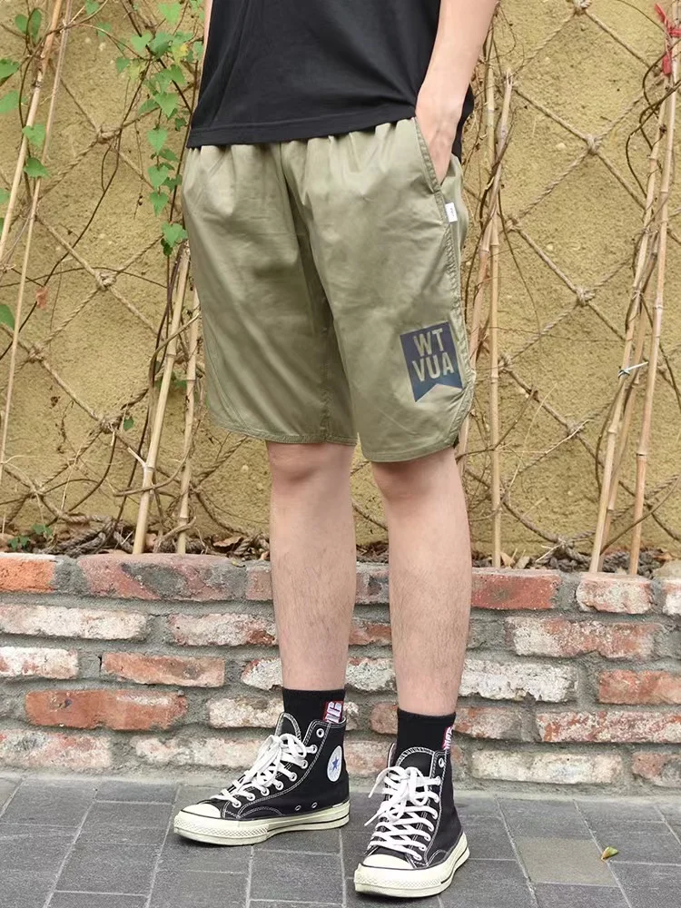 

WTAPS Summer sports quick-dry pants casual nylon elastic waist shorts sports running pants baggy fashion men
