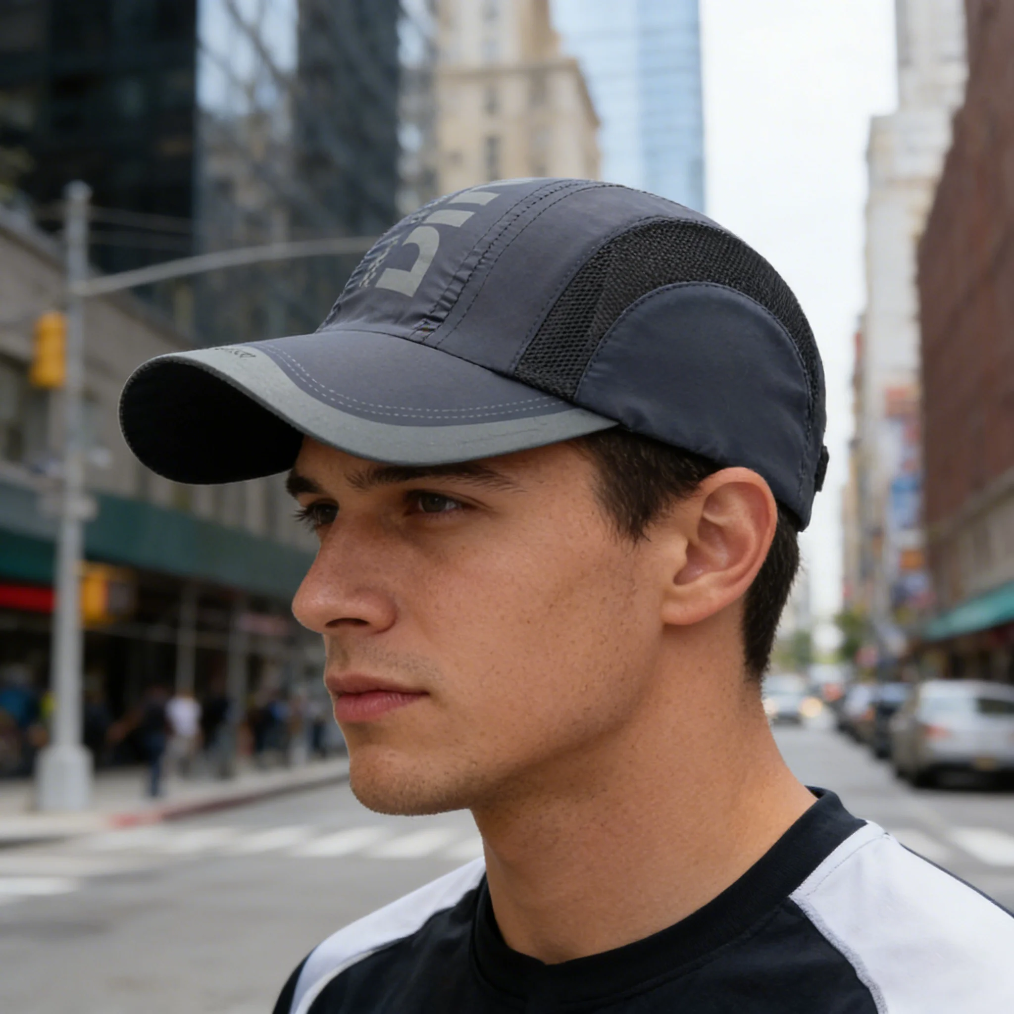 Lightweight, Quick-Drying & Stylish Visor Cap, Unisex Sun-Protective Breathable Baseball Cap for Outdoor Sports