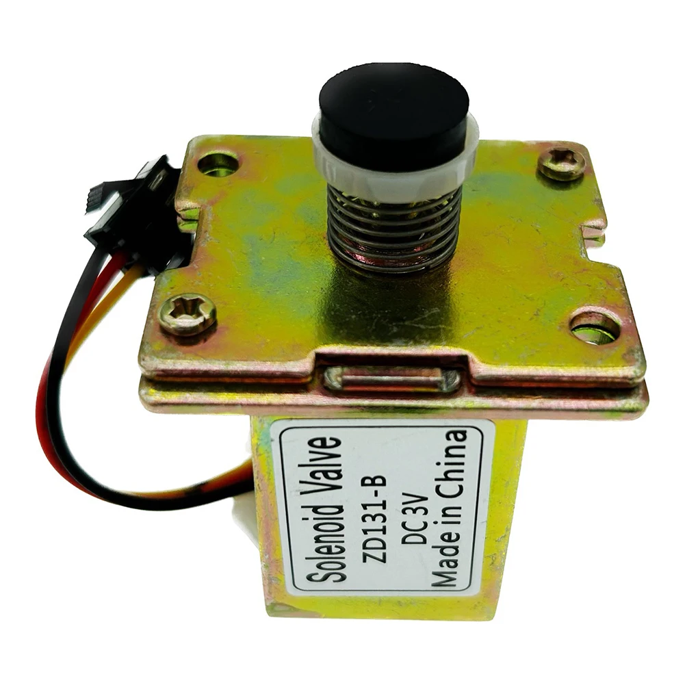 For 3V Priming Solenoid Valve Coil ZD131B With 14mm Rubber Tip For Gas Stove Water Electrical Equipment Supplies