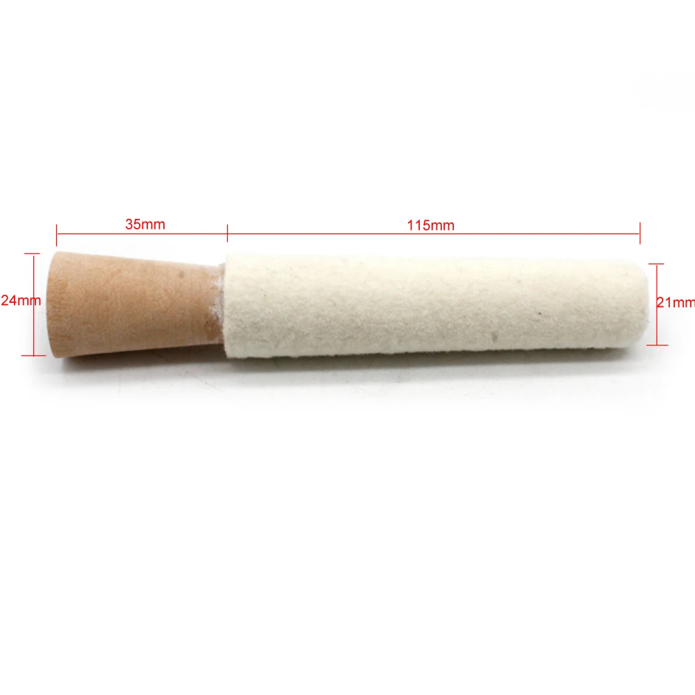 Inside Bracelet Buff Mounted Felt Cone Type Ring Polishing Buffing Rod Stick Jewellery Tools