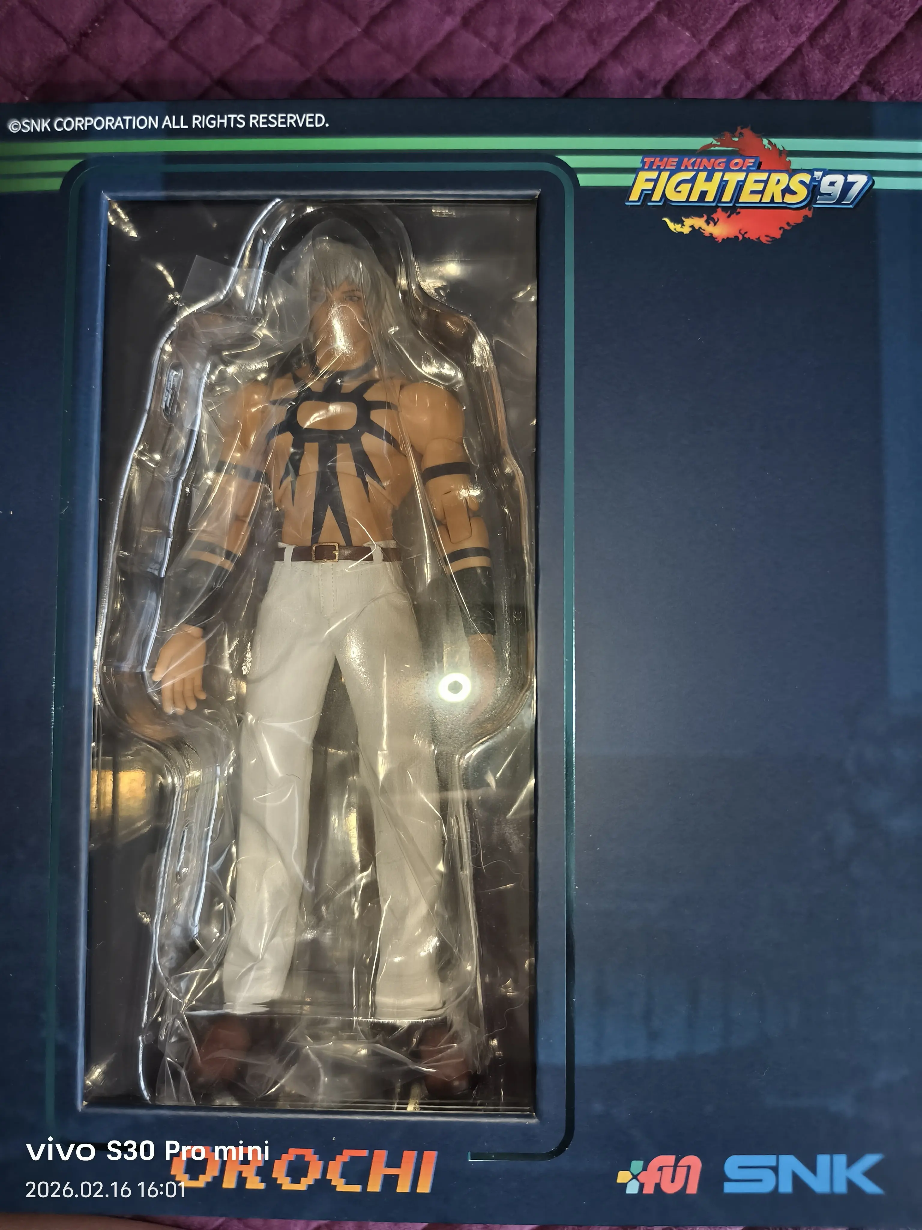 TYCTOYS Genuine Tunshi Studio TS-015 THE KING OF FIGHTERS '97 Orochi Sun God SNK Genuine Authorized 1/12 Action Figure Toy Gifts