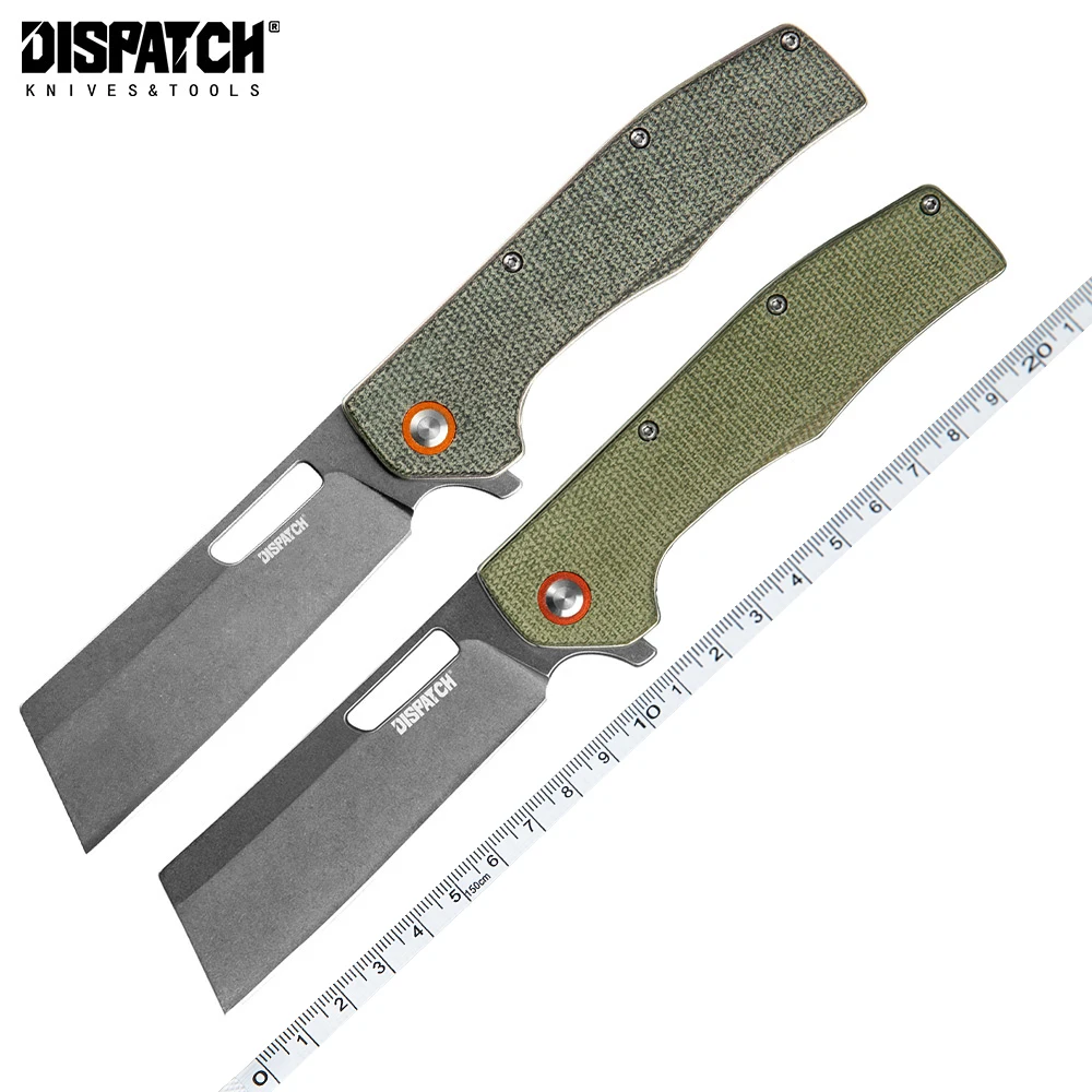 8Cr14 Stainless Steel Pocket Folding Knife With Micarta Handle For Outdoor Camping Survival Hunting EDC Tool