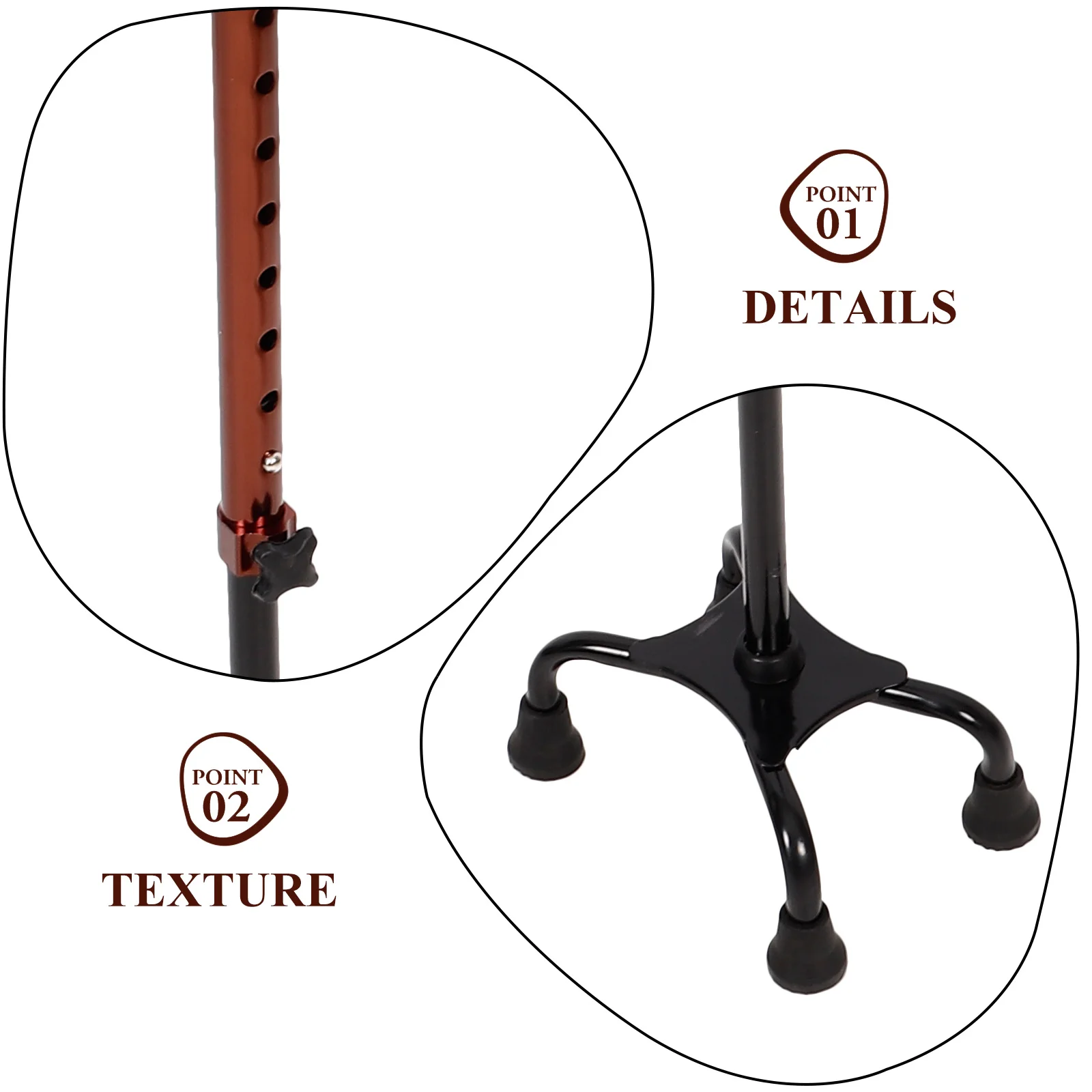 

Съемная треккинговая палка из алюминиевого сплава, трость для пожилых людей, нескользящая походная трость, портативная трость для скалолазания на открытом воздухе