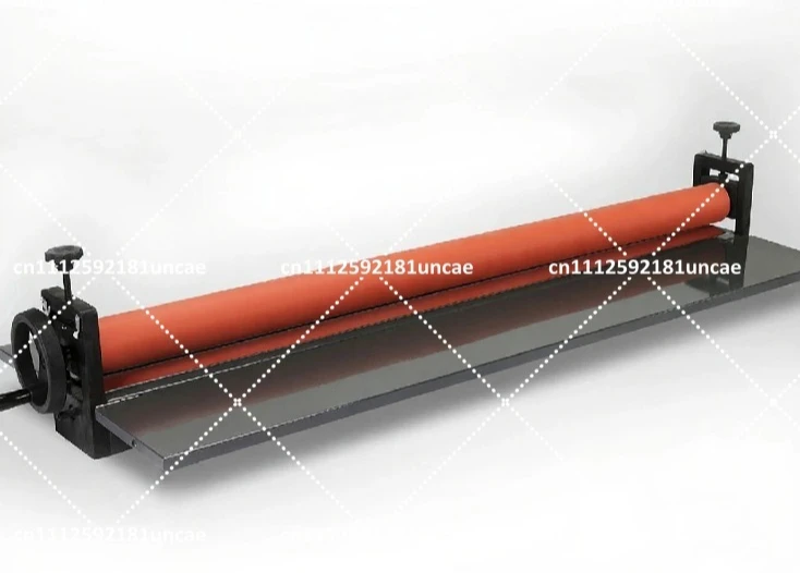 Desktop Cold Laminator Machine 1300mm 50 Inch Manual Cold Press Laminating Roller for Photos, Maps, Posters, Art Prints