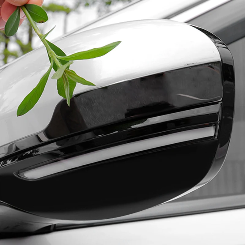 لنيسان سنترا سيلفي B18 2023 2024 2025 مرآة الرؤية الخلفية شريط زخرفي اكسسوارات حماية الديكور الخارجي للسيارة