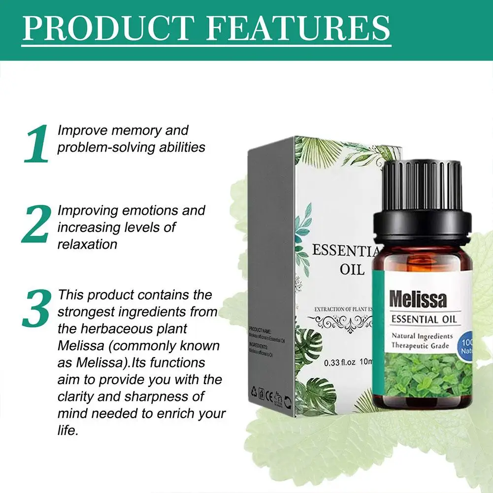 Officinalis Essential Oil Natural Stress Reliever Officinalis Improve Memory Oil Concentrate Relax Essentia V1m3