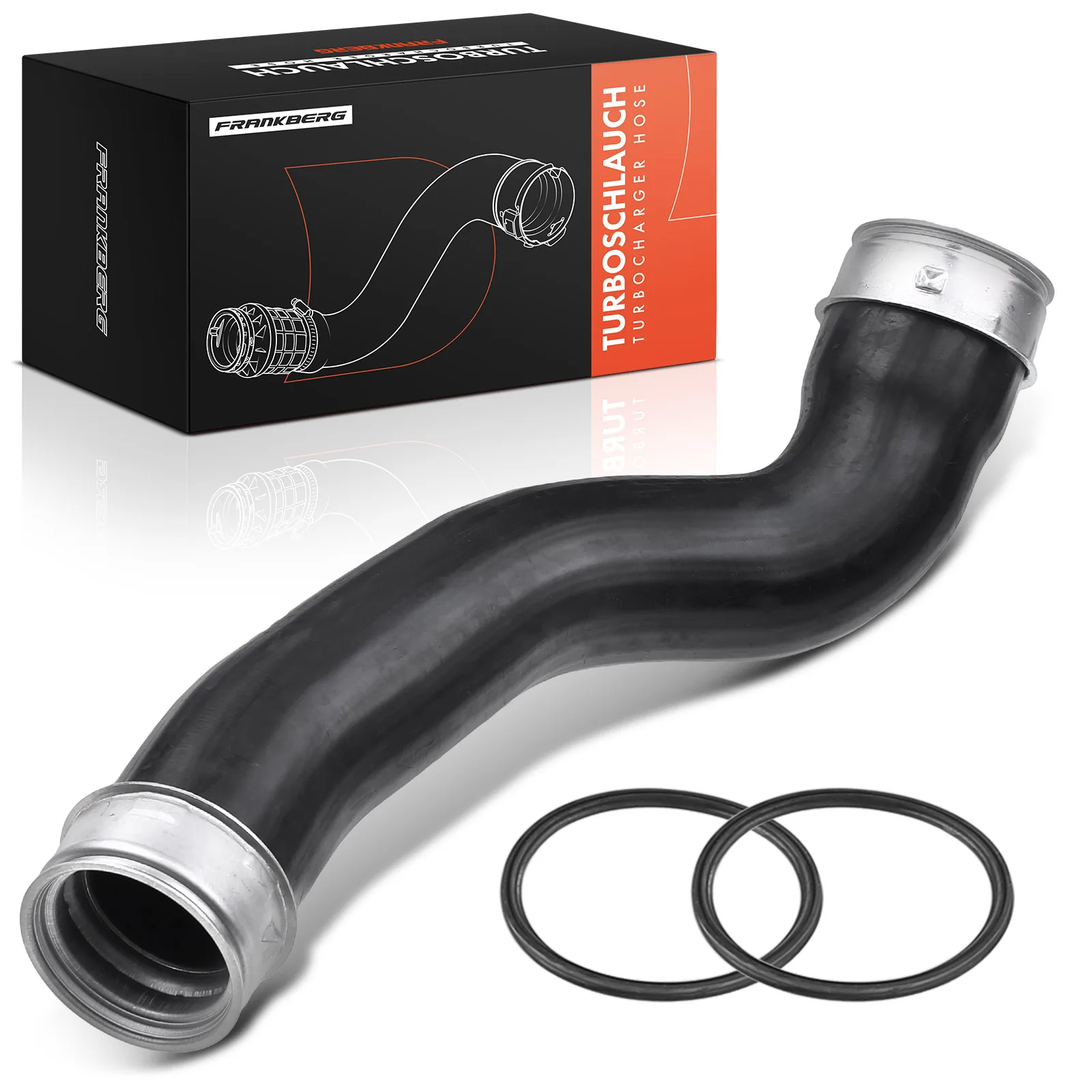 Frankberg 1x Radiatorslang Turbo Slang Ladeluchtkoeler voor Mercedes-Benz E-Klasse W211 S211 E 220 T 2.2L A2115284282