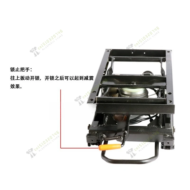 Truck Air Suspension System Seat Parts Pneumatic Suspension Kit For Truck Seat Mount shock absorption truck seat base