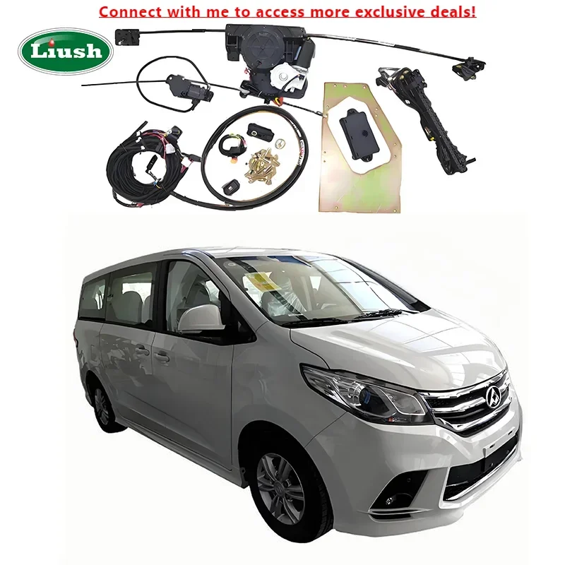 

MPV Car Electric Double Side Middle Door With Key Control Switch Body Parts Electric Car Middle Door Maxus G10