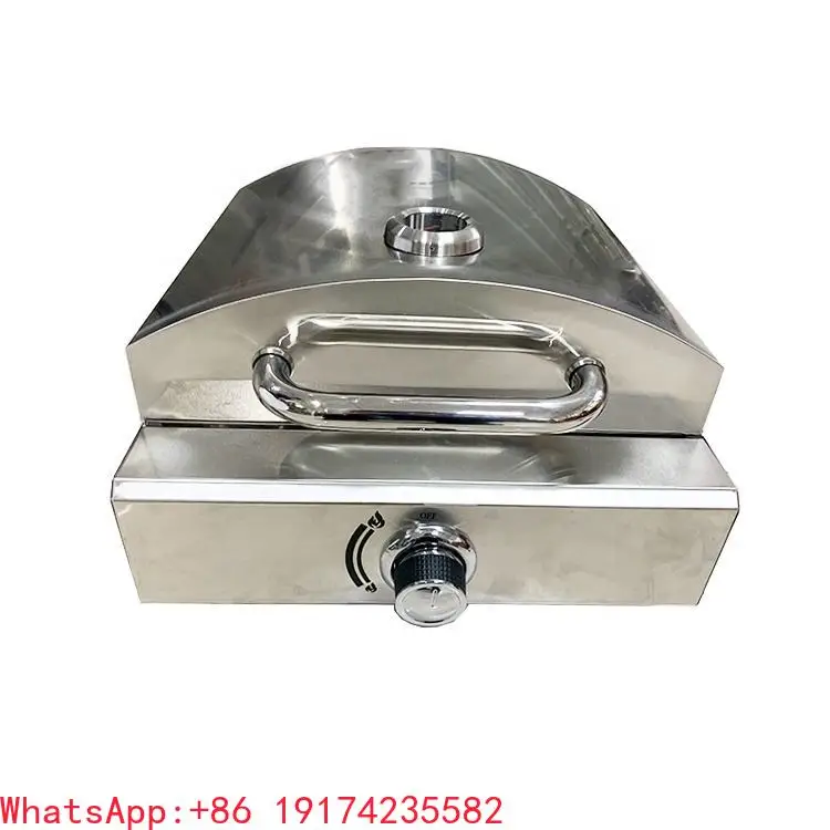 Horno de Pizza de Gas para acampar, horno de Pizza de propano portátil para exteriores, horno de Pizza de Gas comercial
