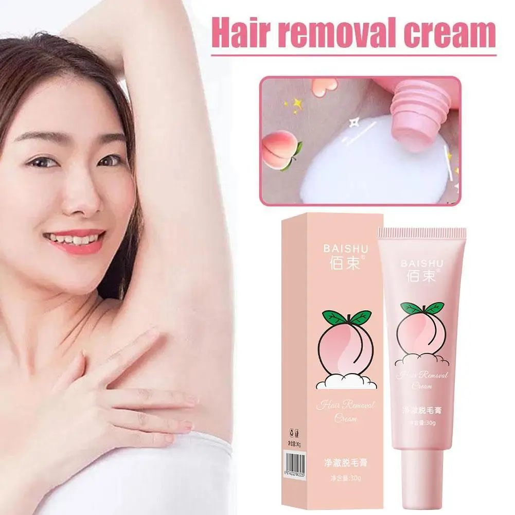 

Painless Hair Removal Cream Arm Leg Back Underarms Bikini Line Full Body Repair Gentle Non-Irritating Skin Care