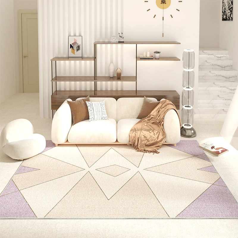 Minimalist Ins Style Plush Carpets Modern Living Room Decoration Rugs Cloakroom Dressing Table Rug Home Bedroom Bedside Carpet