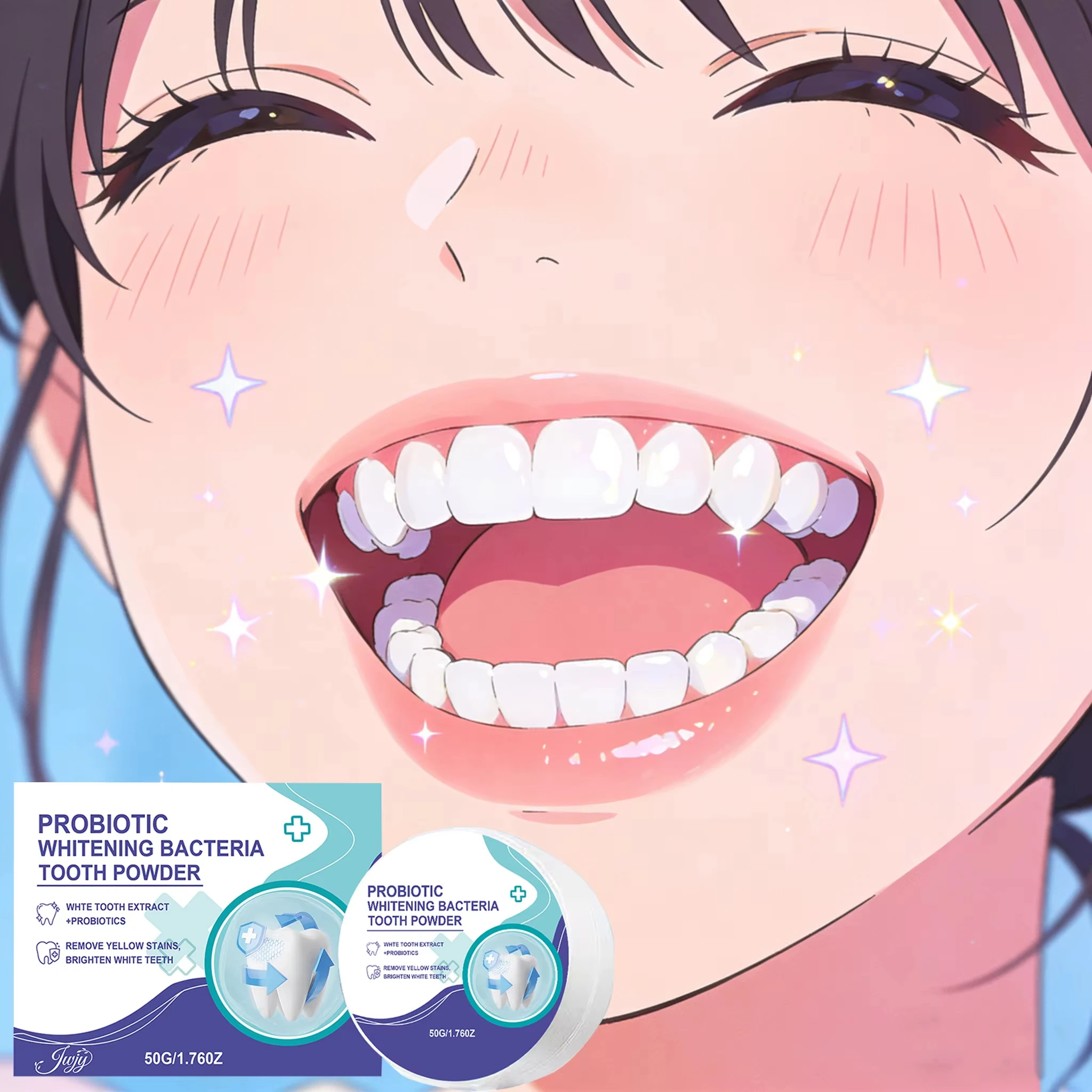 2026 The Latest Whitening Tooth Powder Cleanses Dental Plaque Freshens Breath and Provides Oral Care, Gentle and effective