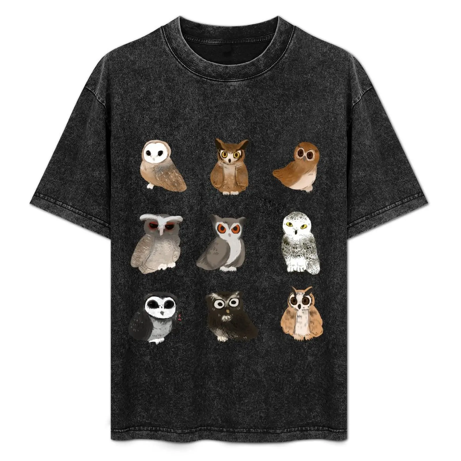 

All different kinds of hoots! T-Shirt Relaxed Fit Casual Short Sleeve Top
