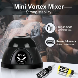Mini Vortex Shaker Tinta Tato Pemoles Kuku Pengocok Campuran 7000RPM Vortex Mixer Pengaduk Tinta Tato Dasar Antiselip Perlengkapan Tato 8 pengocok kuku penjualan terbaik - №