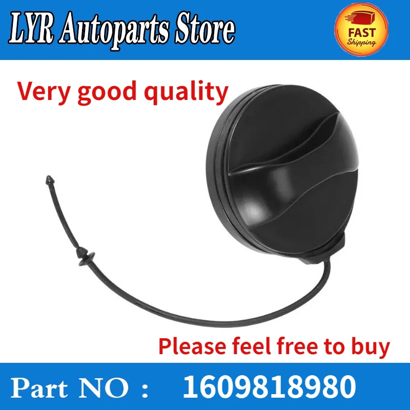 

New high quality Car Oil Fuel Filter Fuel Tank Cap1609818980 9687552880 for Peugeot 301 3008 508 408 308 Citroen 2014 Elysee C4L