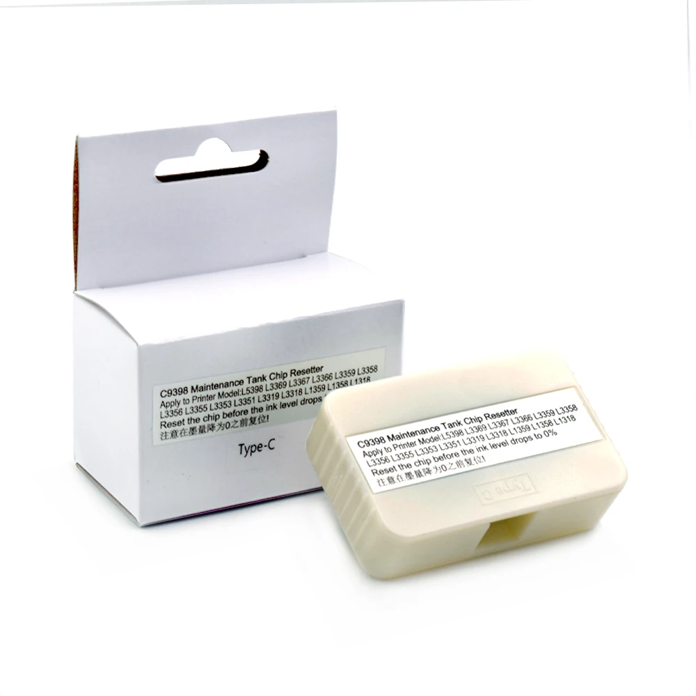 C9398 Maintenance Chip Reset For Epson L5398 L3366 L3367 L3369 L3351 L3353 L3355 L3356 L3358 L3359 L3318 L3319 L1358 L1359 L1318