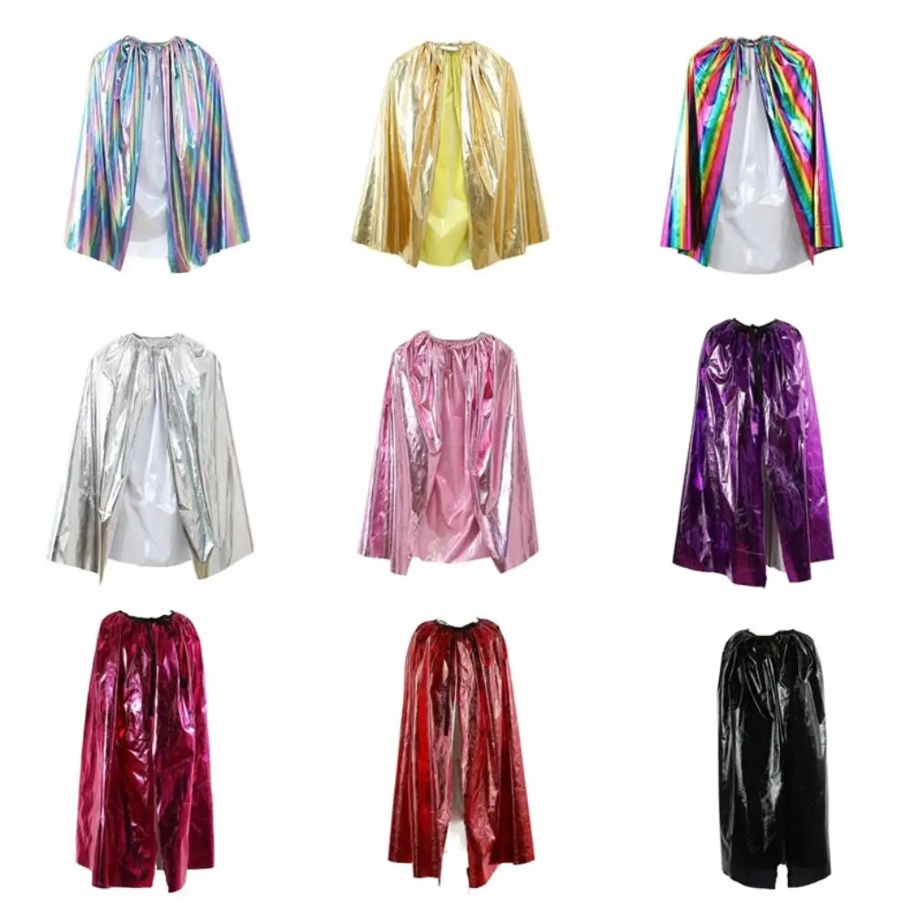 Многоцелевой плащ в стиле панк, пальто для ночного клуба, бара, платье на Хэллоуин, детская накидка, карнавальный костюм, длинные халаты ведьм, волшебник