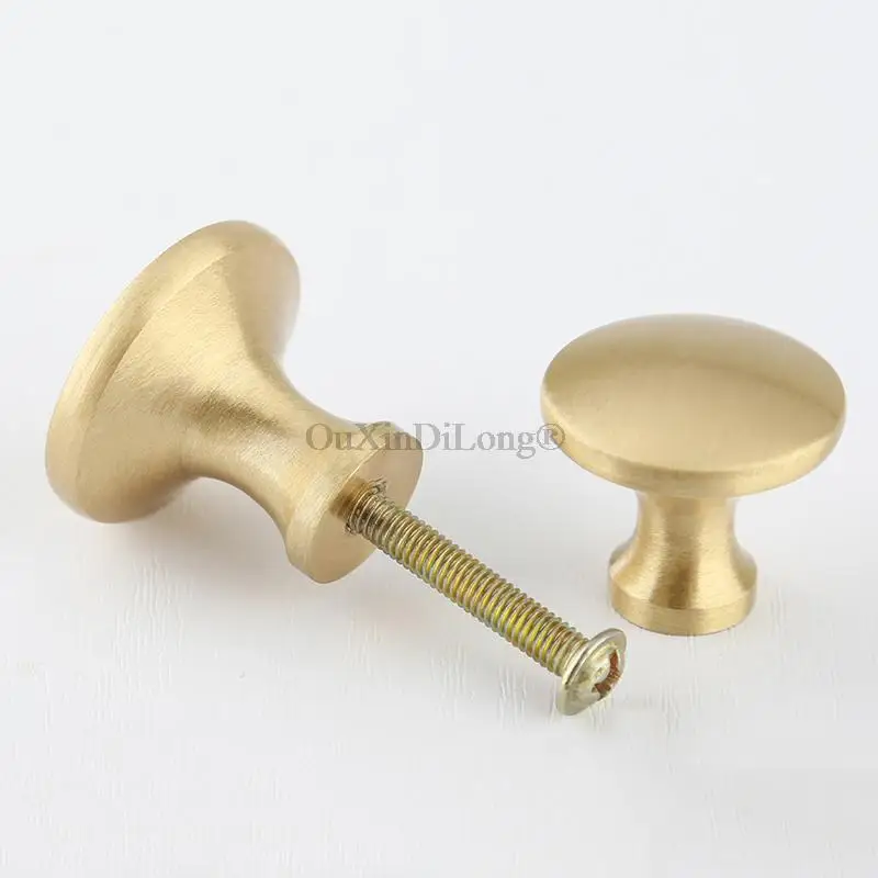 Brand New 4PCS Solid Pure Brass European Furniture Handles Drawer Pulls Cupboard Wardrobe Kitchen Shoe TV Cabinet Pulls Knobs