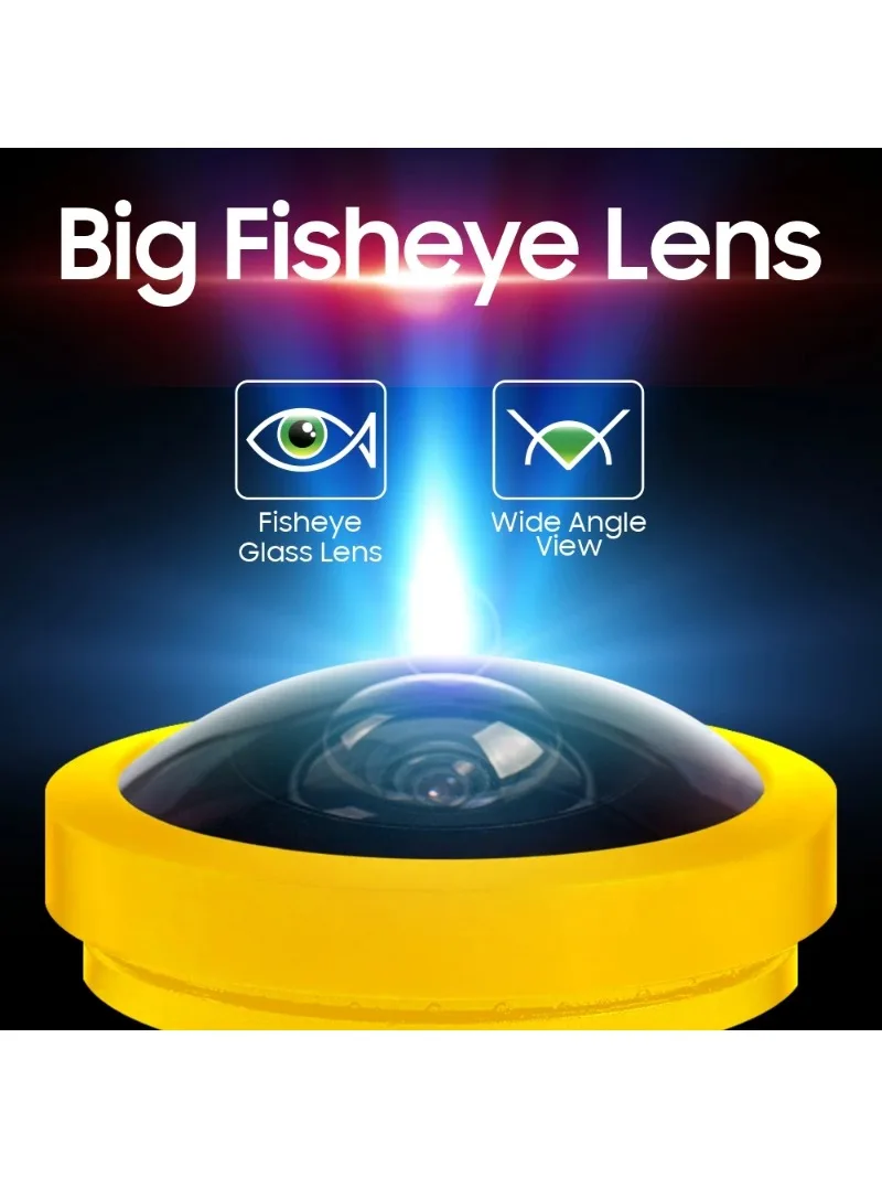 720P/1080P 180 degree gold lens high definition car rearview camera night vision parking reversing camera auto parts