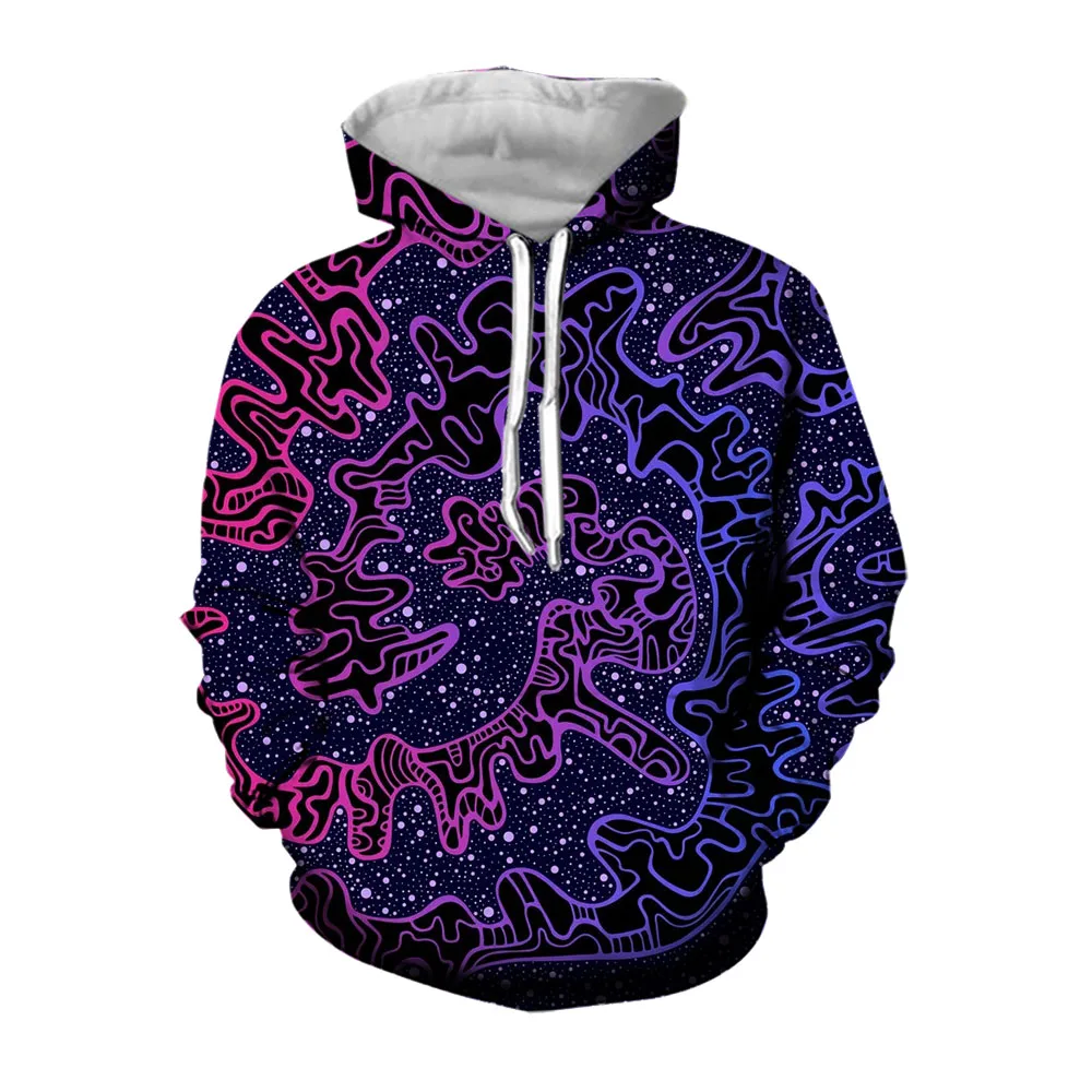 Jumeast 3D Cyberpunk Hoodies For Men Flipper Zero Hacker Hooded Sweatshirts Casual Hoodie Mens Futuristic Clothes Techwear Tops