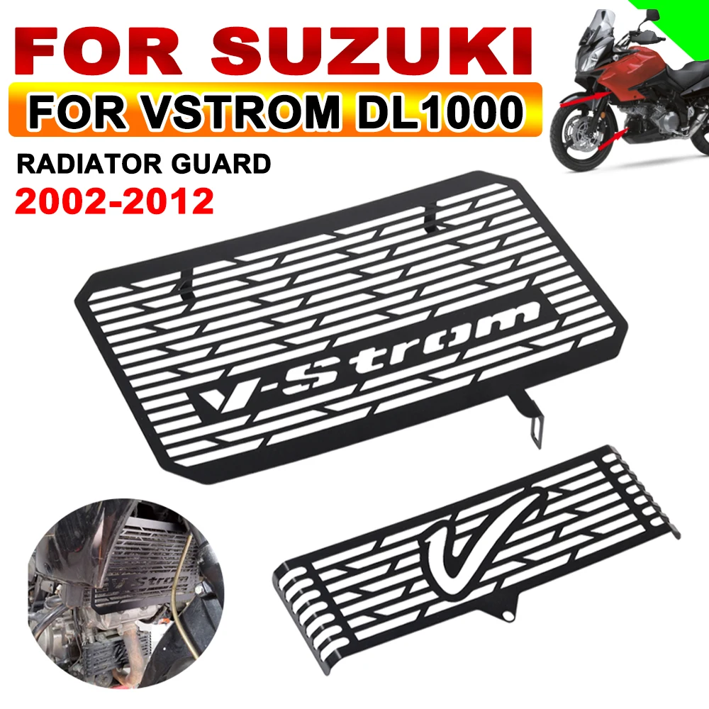 

FOR SUZUKI V-STROM 1000 DL1000 DL 1000 VSTROM 2002- 2012 2011 Motorcycle Accessories Radiator Grill Guard Grille Cover Protecter