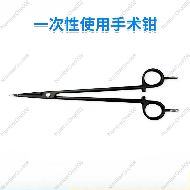 Disposable surgical forceps, sterilized hemostatic forceps, individually packaged, flower clipping tools