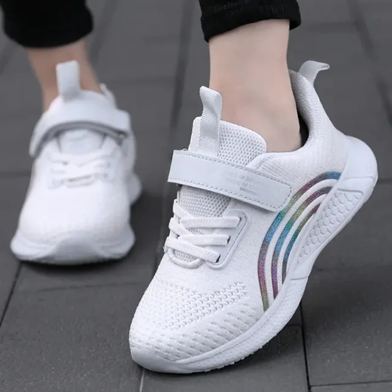 Spring Autumn Kids teens Sneakers Shoes For Girls Sport Child Leisure Tenis Infantil Casual Warm Fashion Running Shoes Boy 28-39