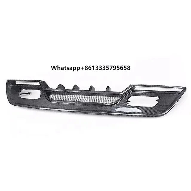 

Hot-sale Car Accessories R Style Carbon Fiber Rear Bumper Diffuser for Mercedes Benz a Class W176 2013-2015