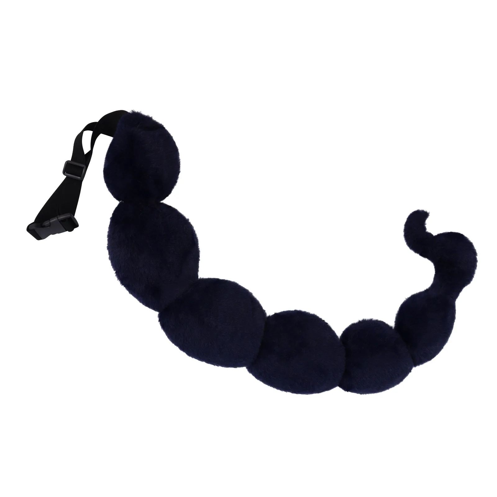 Plüschiger Skorpion-Schwanz als Kostümzubehör, weicher, flauschiger Simulations-Schweinschwanz, Tier-Halloween-Cosplay, Karneval, ausgefallenes Rollenspiel-Kostüm – Detail 4