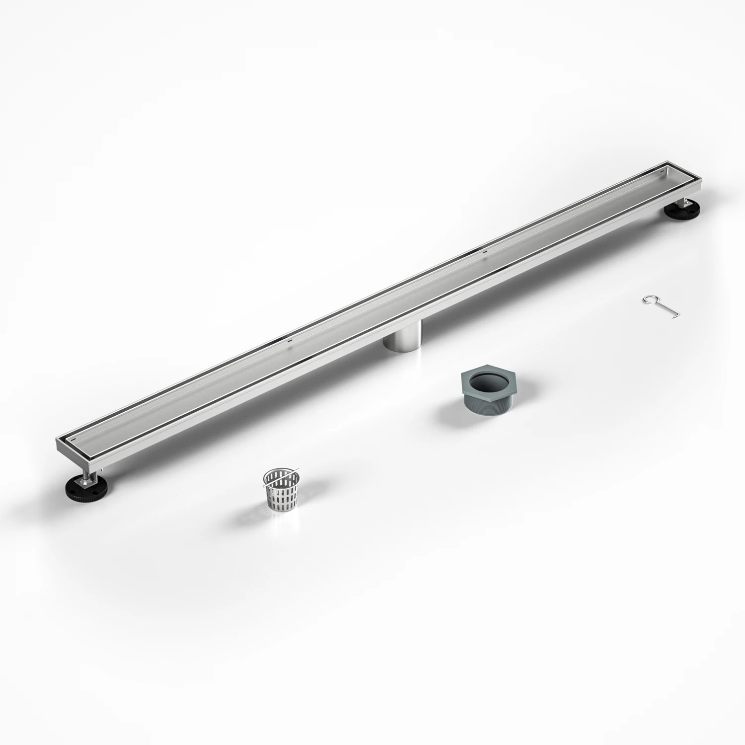60 Inch Tile Insert 304 Stainless Steel Linear Shower Floor Drain
