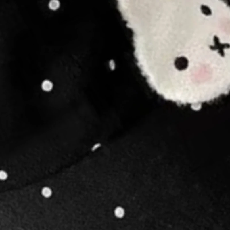 Cartoon Kawaii Miffy Polka Dot Duck Bill Baseball Cap New Fashion Versatile Breathable Creativity Leisure Comfortable Practical