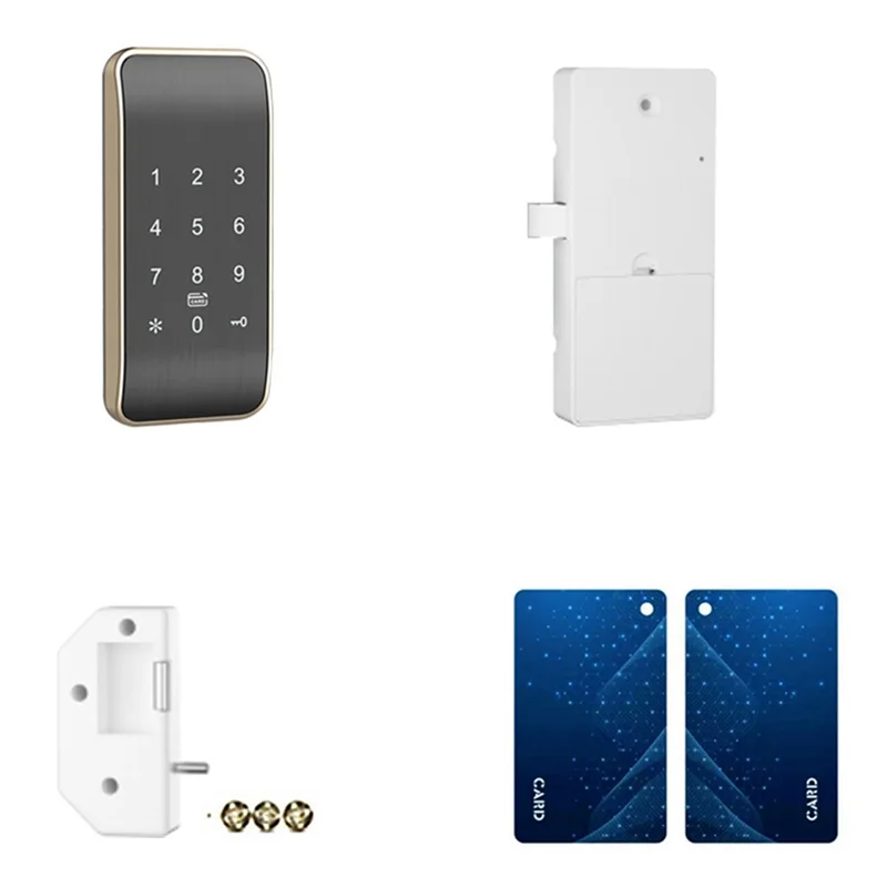 

ABMF-Wireless Access Control Digital Keypad Phone/RFID/Card Password Cabinet Lock For Lockers