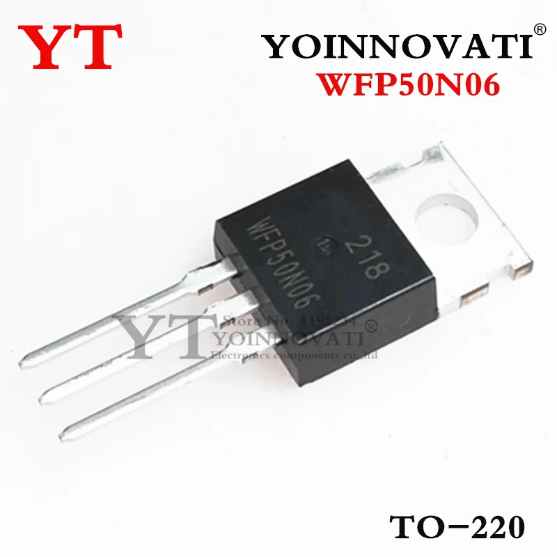 10pcs/lot WFP50N06 P50N06  IC Best quality