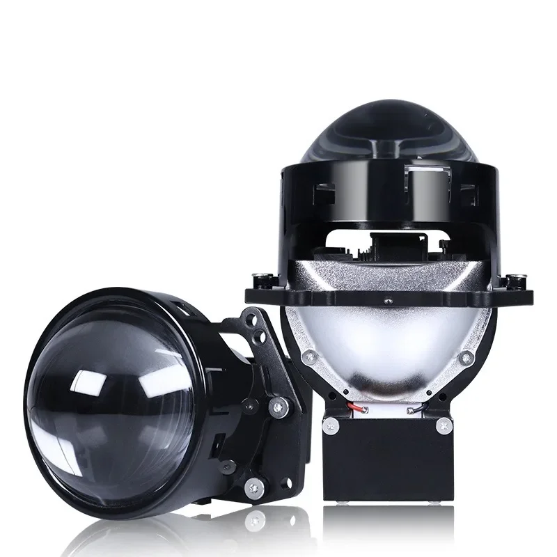 New 80W High Power 3 Inch Bi LED Projector Lens with Double Reflectors and CSP Chips