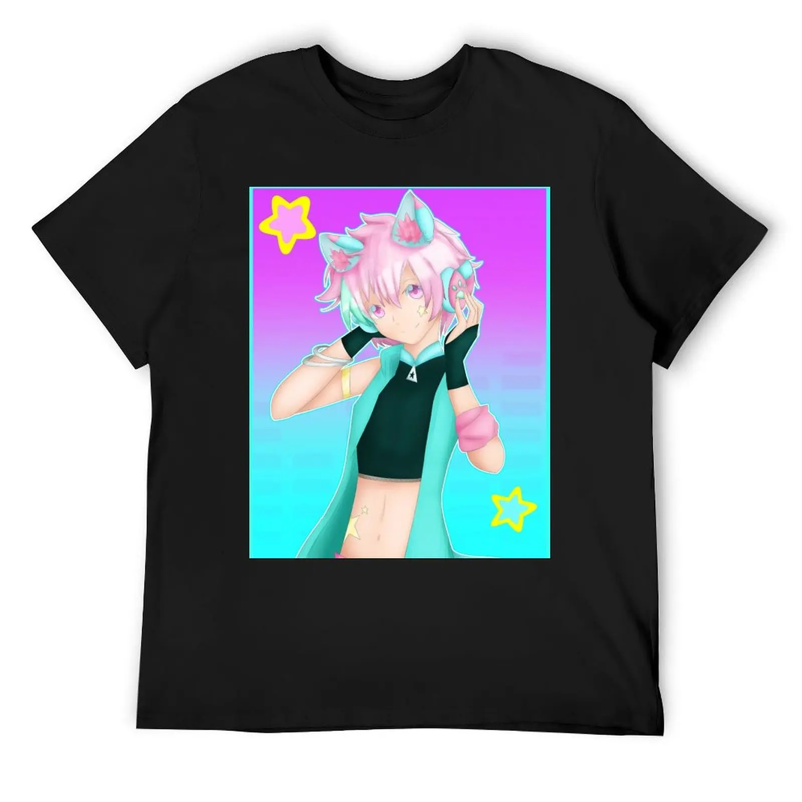 

Ray the Cyber Pup T-Shirt street wear oversizeds anime figures plain white t shirts men