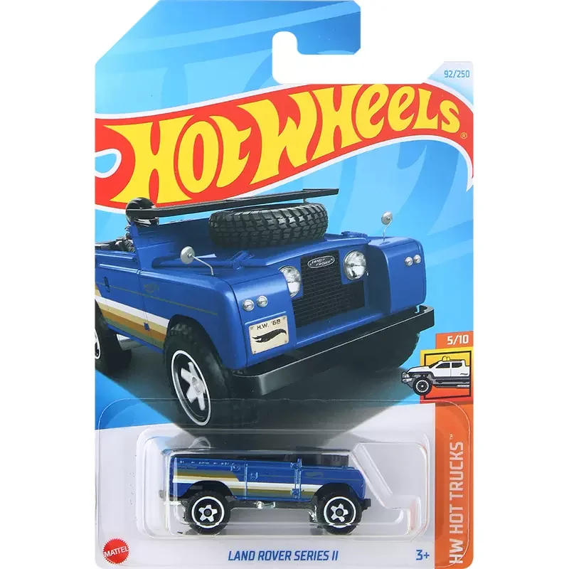 24K Original Hot Wheels Car Land Rover Serious 2 Toy for Boy Scale 1/64 Diecast Voiture Alloy Model Trucks Miniture Collect Gift