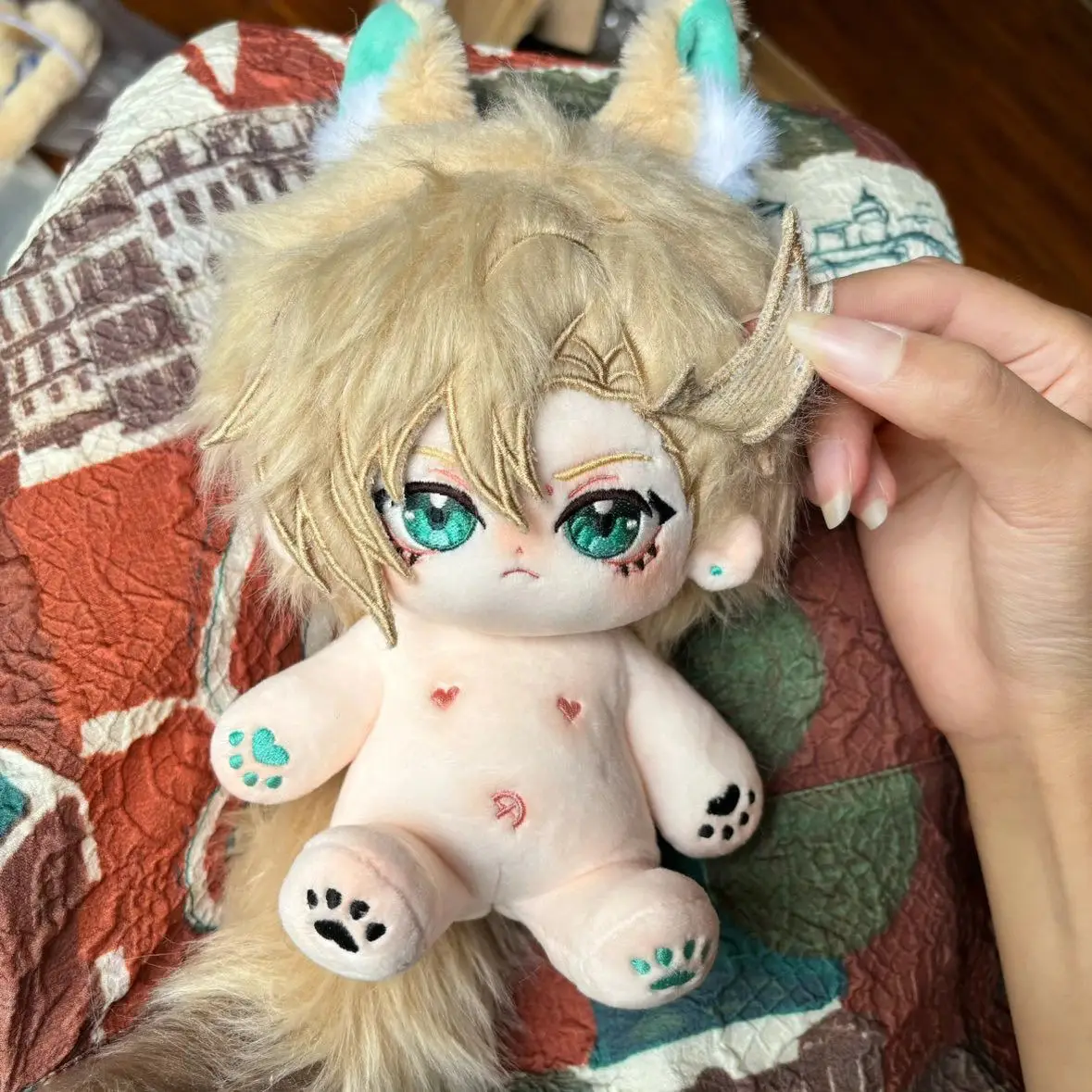 Handsome Monster Boy Dolls Ash Lynx Attributes Doll Cosplay Anime Toys Gift