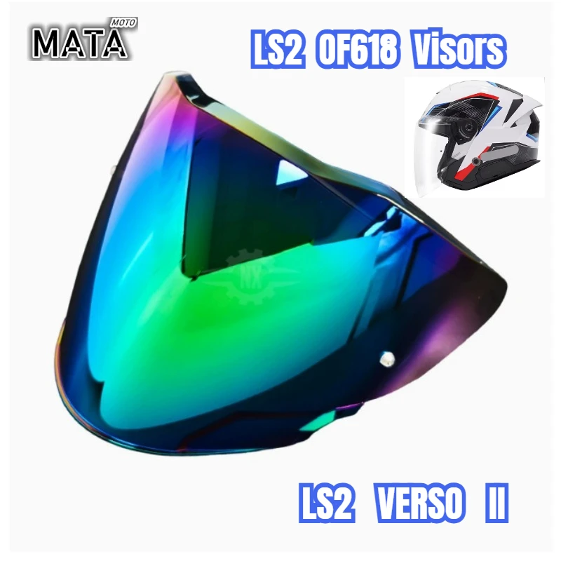 

Новый цветной козырек с запуском! Для LS2 VERSO II Symphony зеленая линза, LS2 VERSO II сменные аксессуары для линз шлема FF618