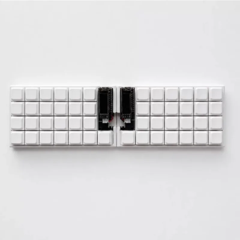 Felix Choc Wireless Split Keyboard Kit Customized Hot Swapping Ergonomics Oled Screen Keyboard Ortholinear Layout ZMK Keyboards