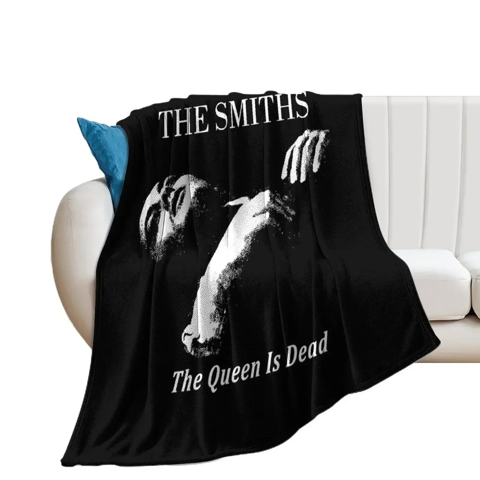 

The Smiths The Queen Is Dead Throw Blanket Thermal Baby Sofa Throw wednesday Blankets
