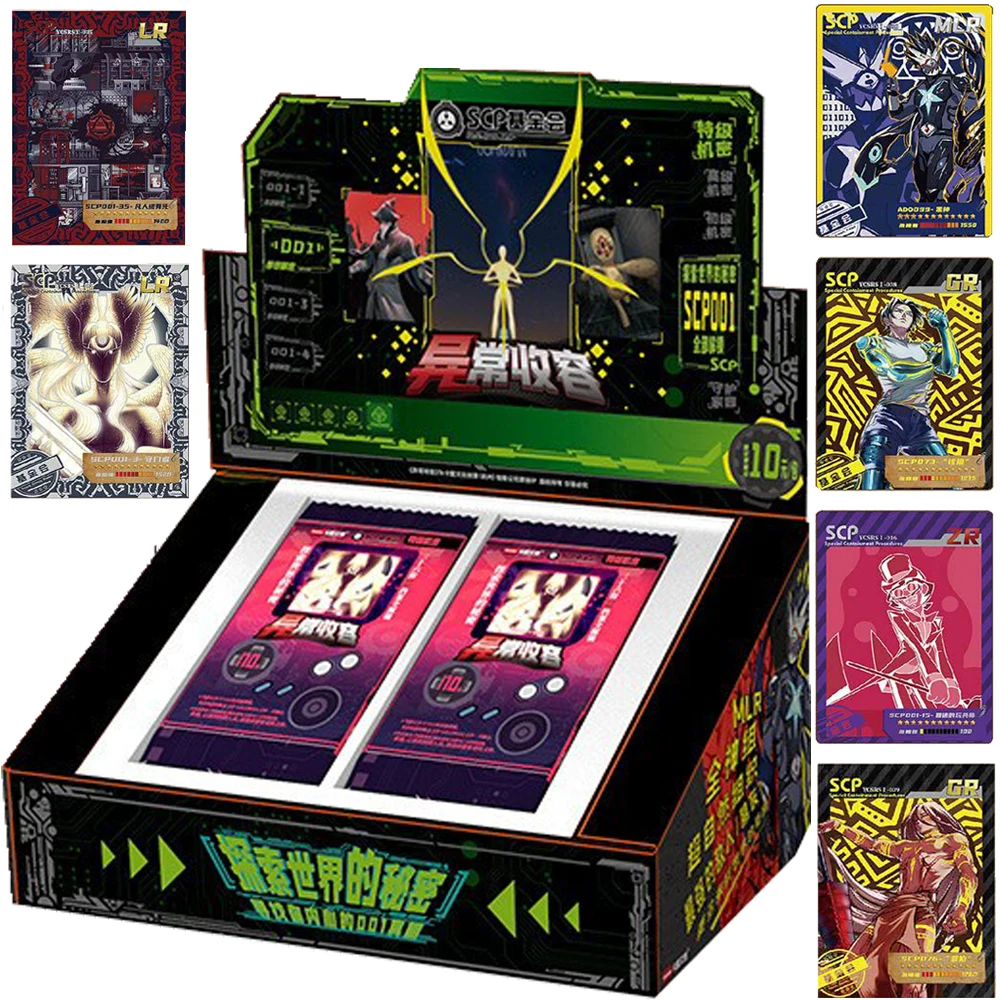 Original Abnormal Containment Card For Children Explore Supernatural Phenomena Exquisite Limited Game Collection Card Kids Gifts