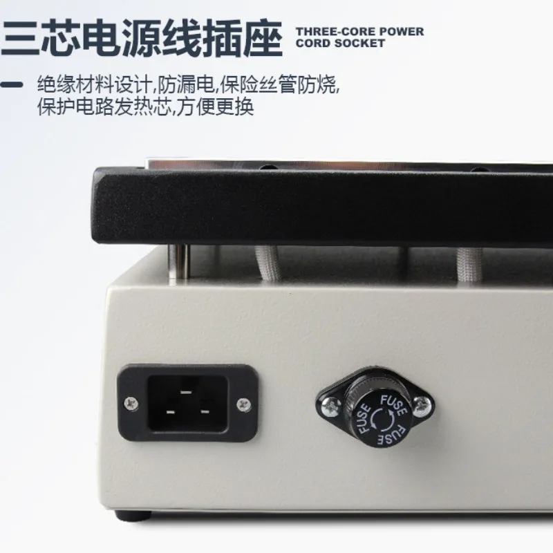 Constant temperature heating table LED aluminum substrate heating plate, dismantling and welding table