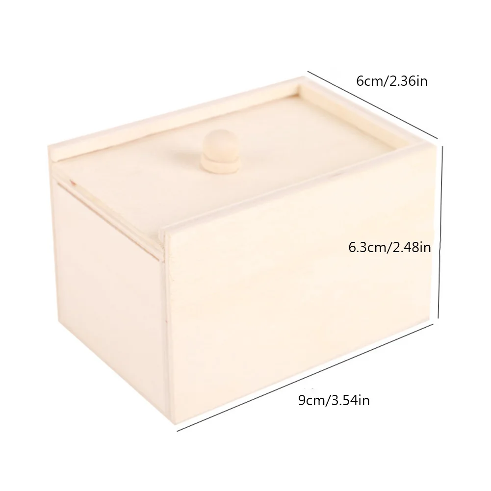 1-10PCS Trick Spider Funny Scare Box Wooden Hidden Box Quality Prank Wooden Scare Box Fun Game Prank Trick Friend Office Toys