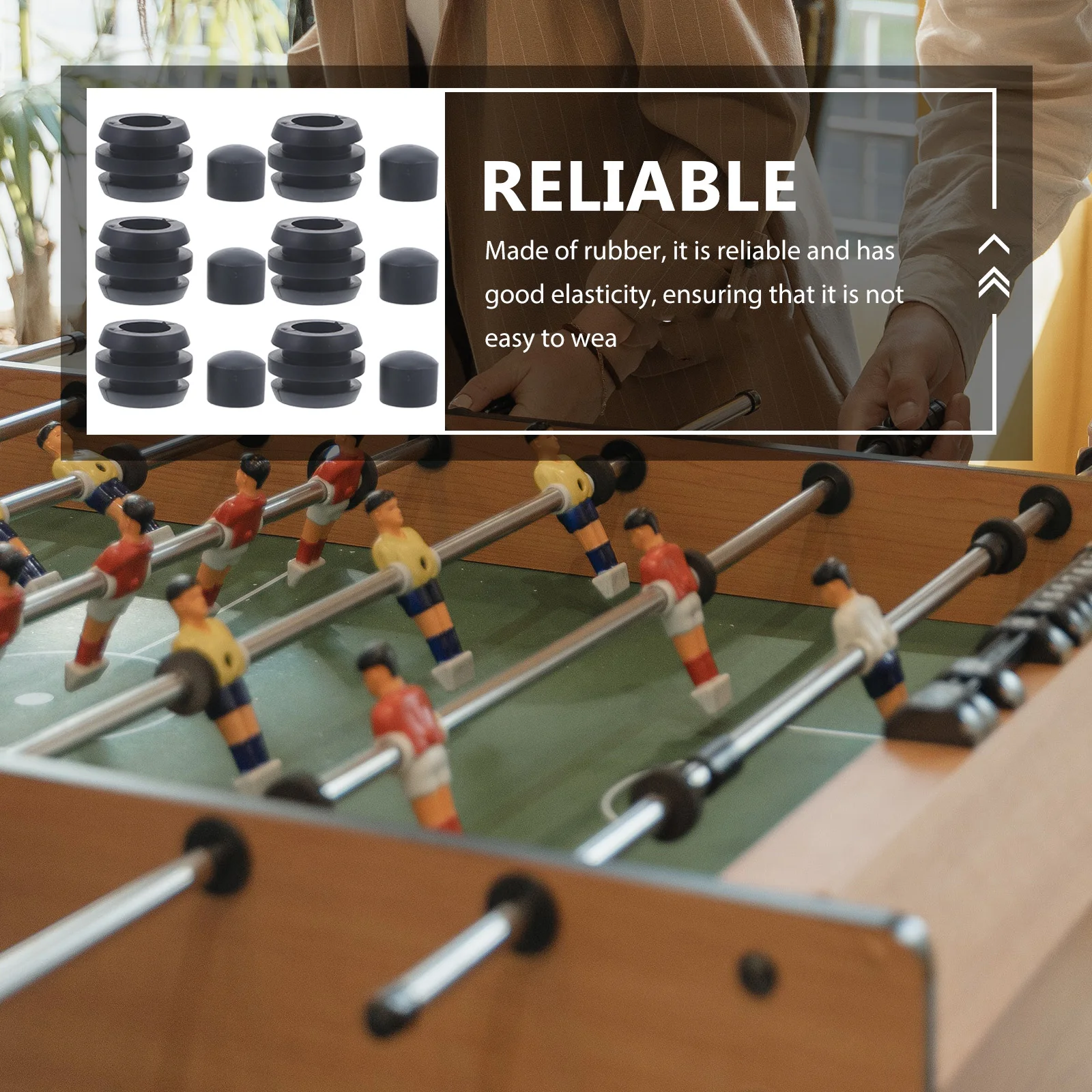 

Football Machine Accessories Foosball Replace Parts Replacement Plastic Bushings Board Bearing Rod