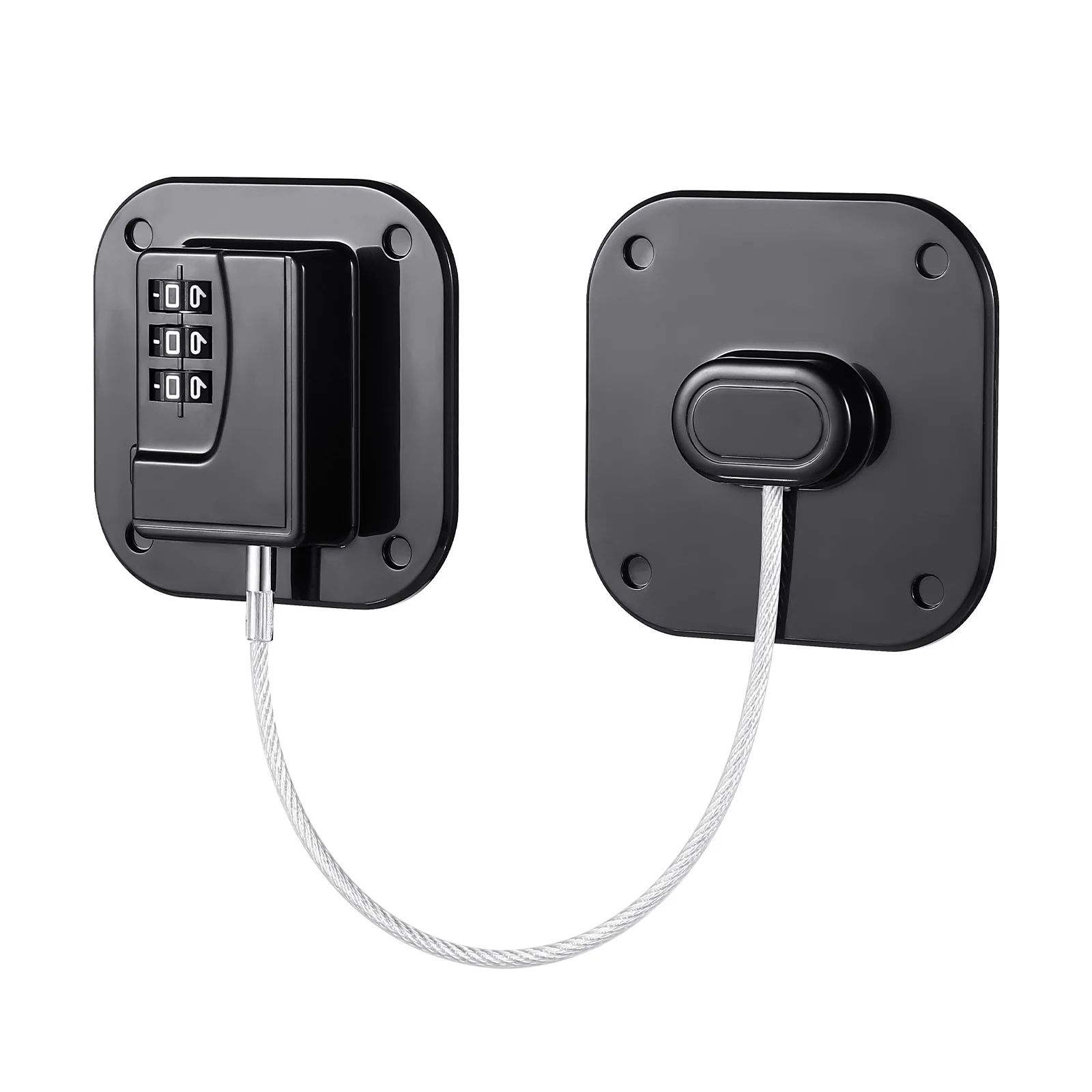 Refrigerator Lock Drawer Kids Door for Window Baby Safety Child Strap Locks Code