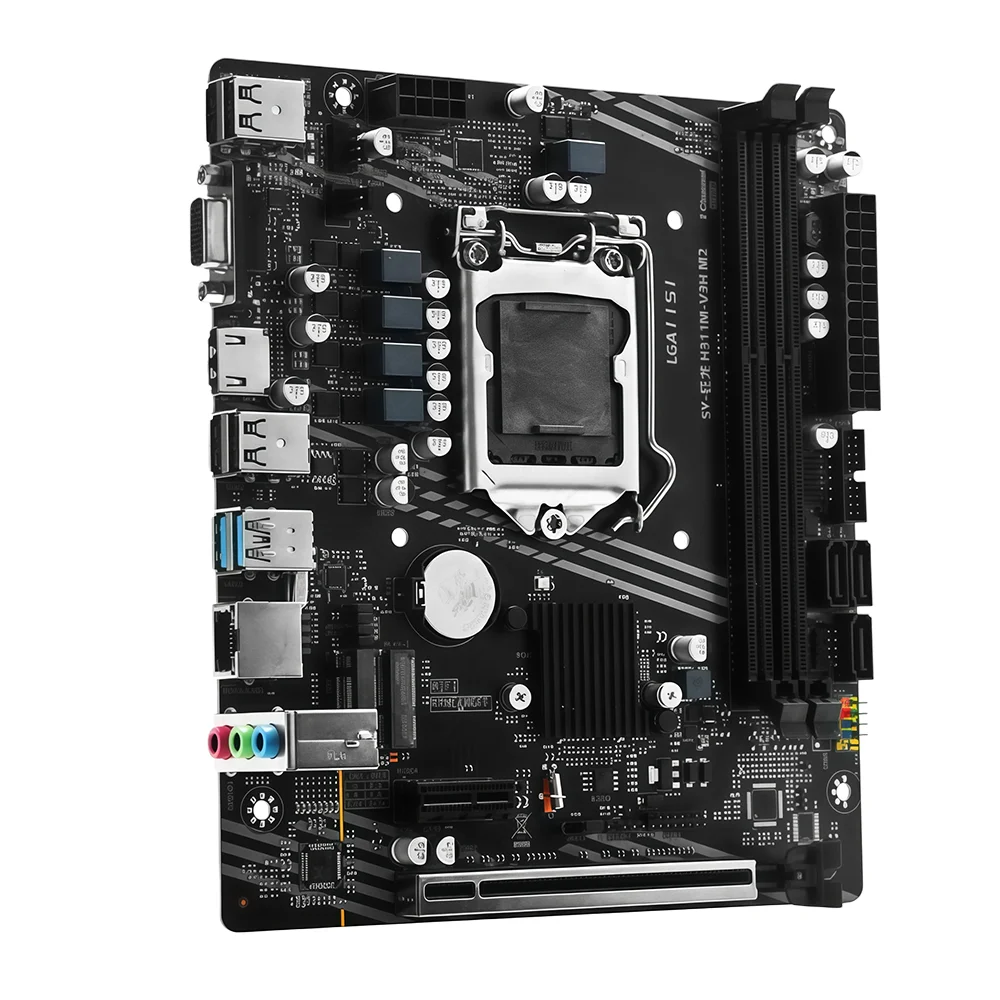 SOYO H311 Game Motherboard Intel LGA 1151 Support 6/7/8/9 generation DDR4 2133/2400/2666MHz 32GB M.2 SATA3.0 USB3.0 Desktop - view 2